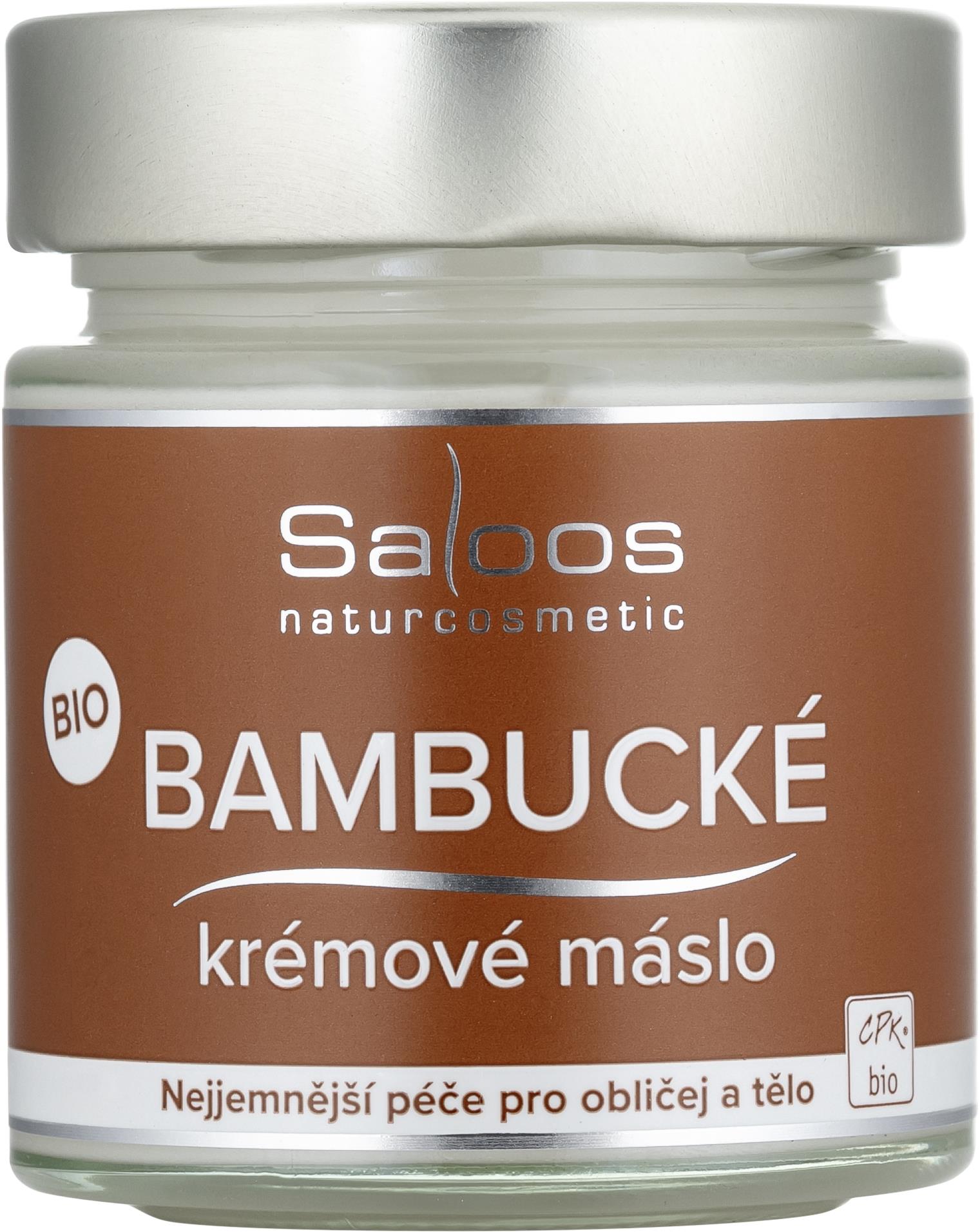 SALOOS Bio Bambucké krémové maslo 110 ml