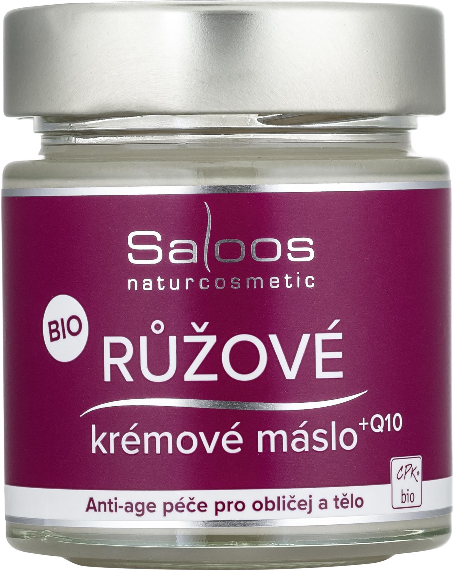 SALOOS Bio Ružové krémové maslo 110 ml