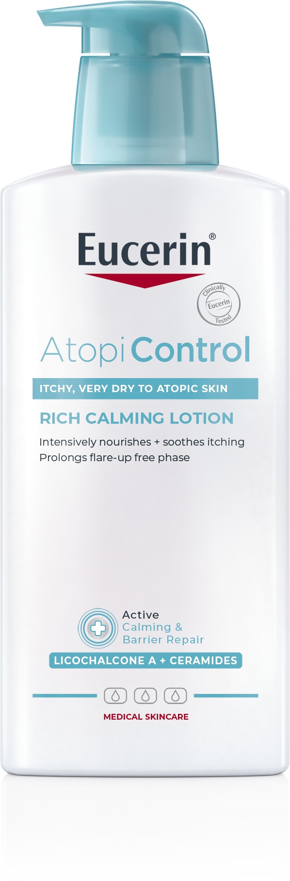 EUCERIN AtopiControl telové mlieko 400 ml