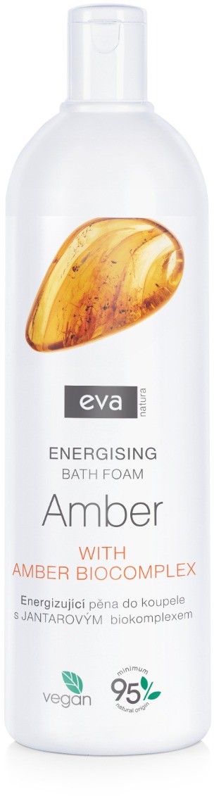 EVA NATURA Energizujúca pena do kúpeľa s jantárovým biokomplexom 750 ml