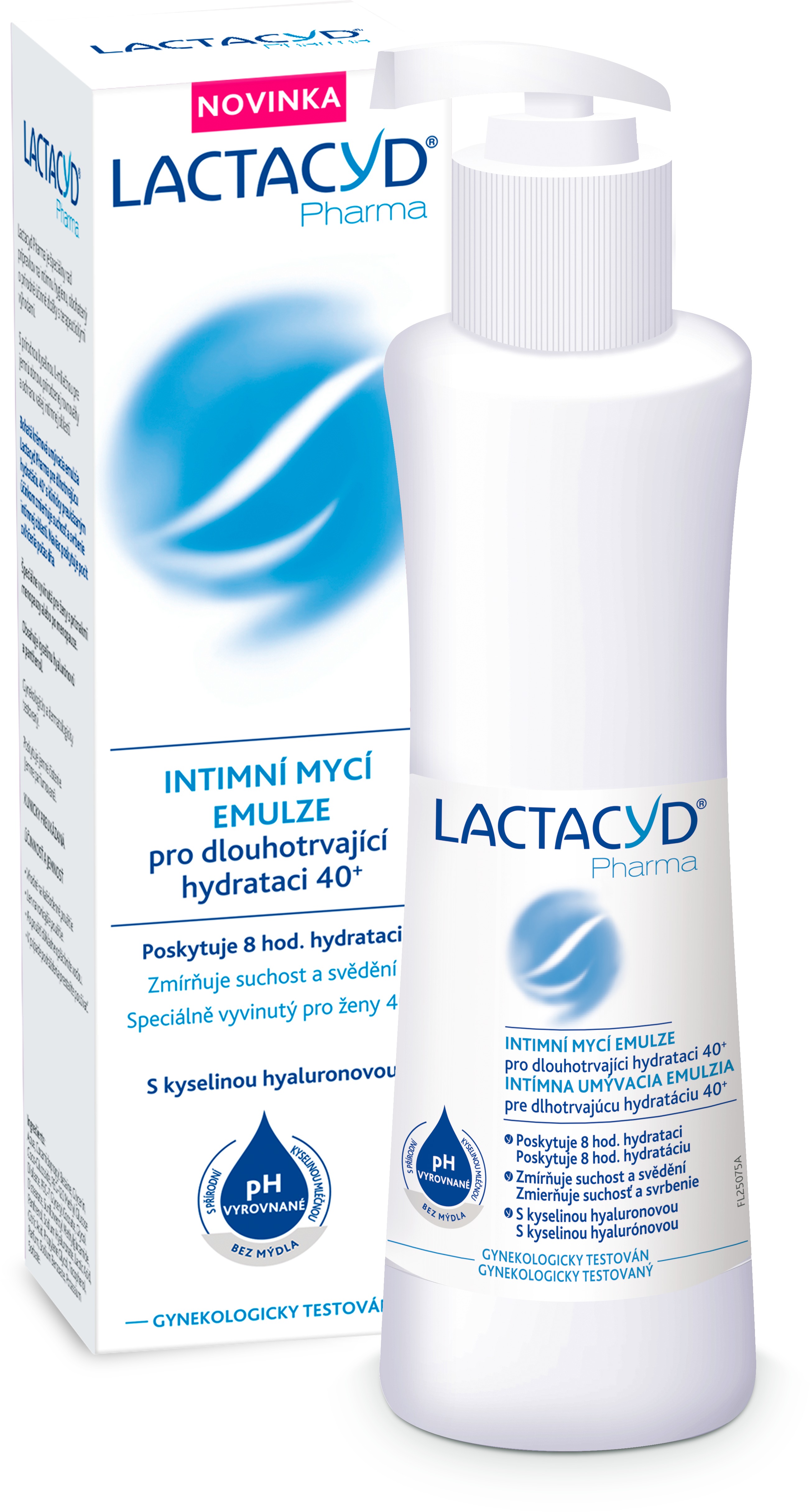 LACTACYD Pharma Na dlhotrvajúcu hydratáciu 40+ 250 ml