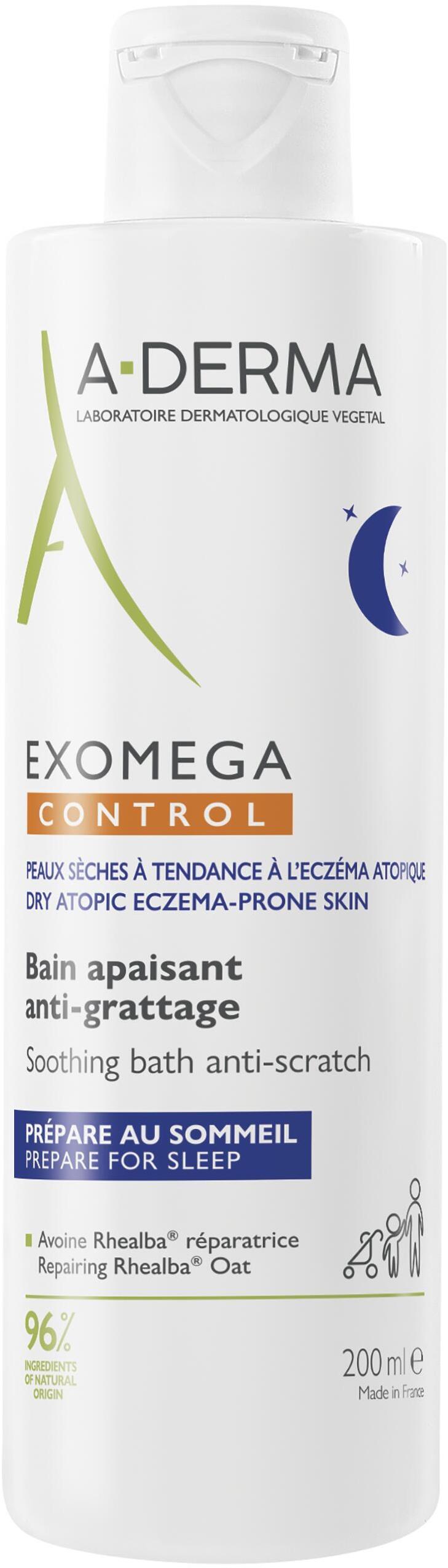 A-DERMA Exomega Control Soothing Bath Anti-Scratch 200 ml