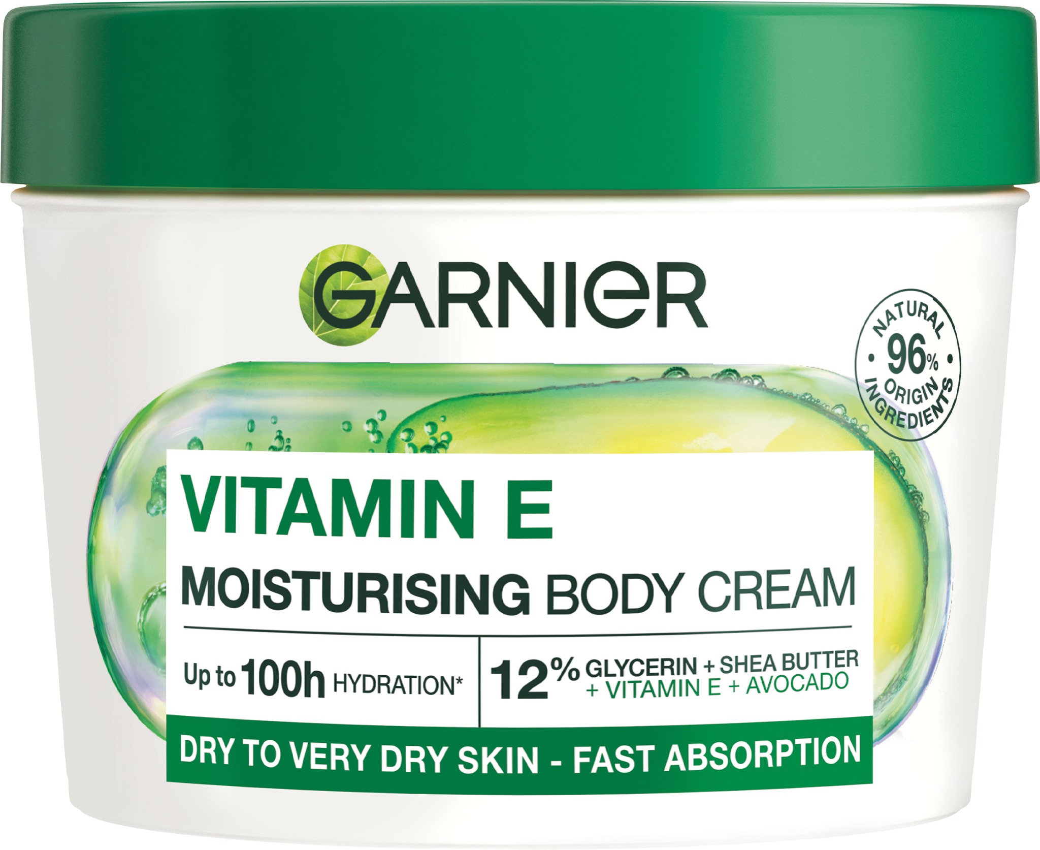 GARNIER Body Superfood telový krém s avokádom, 380 ml