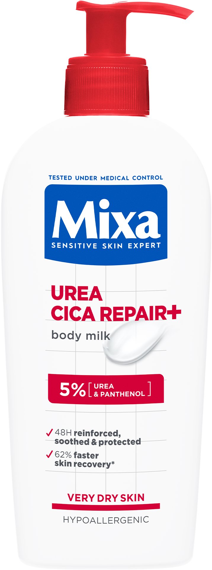 MIXA Cica Urea Repair+ telové mlieko na veľmi suchú pokožku, 400 ml