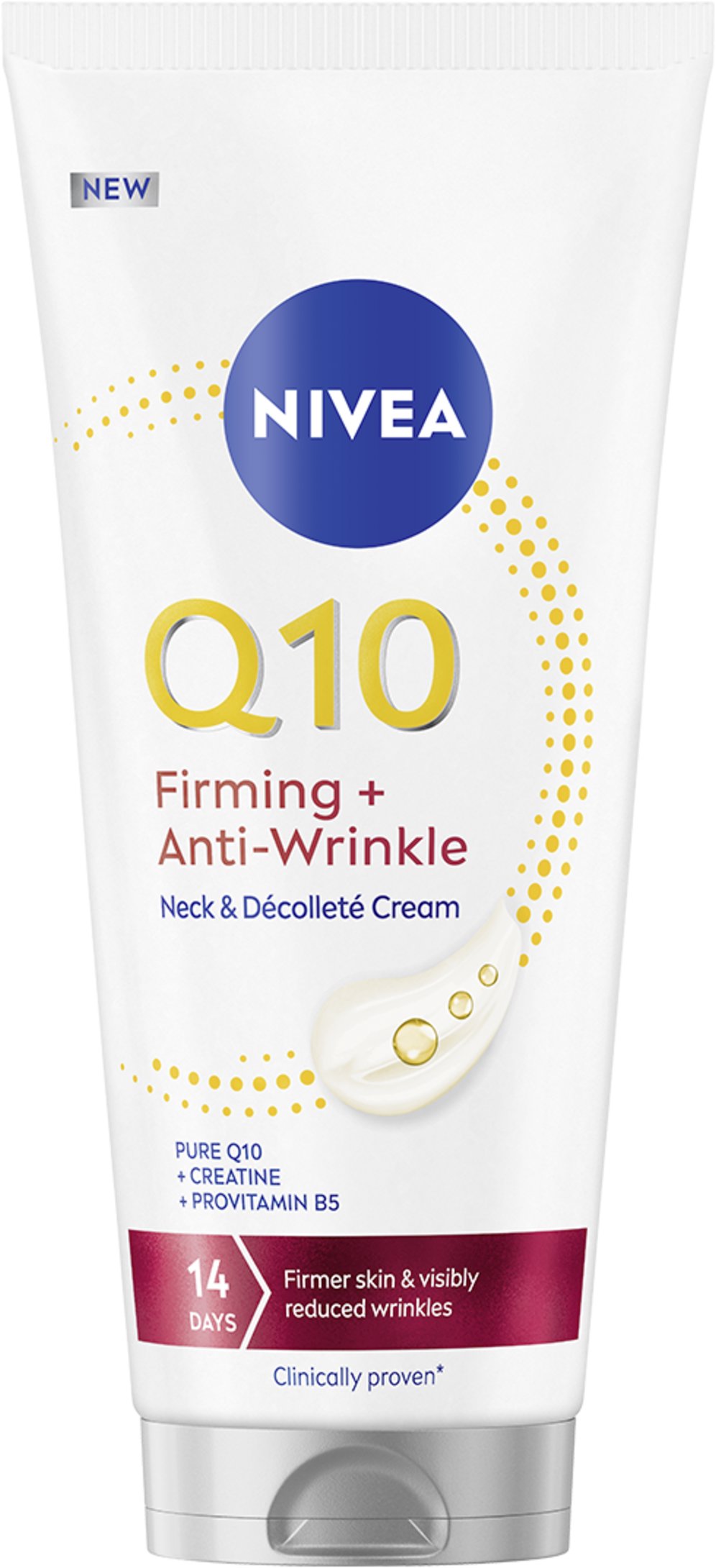 NIVEA Q10 Spevňujúci krém na krk a dekolt 200 ml