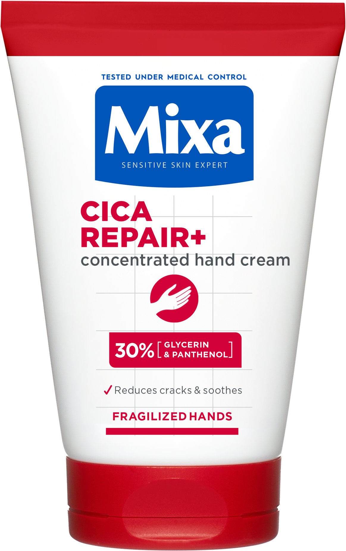 MIXA Cica Repair+ Krém na oslabené ruky, 50 ml