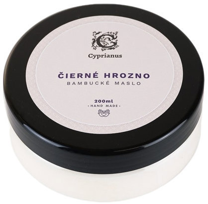 CYPRIANUS Bambucké maslo čierne hrozno 200 ml