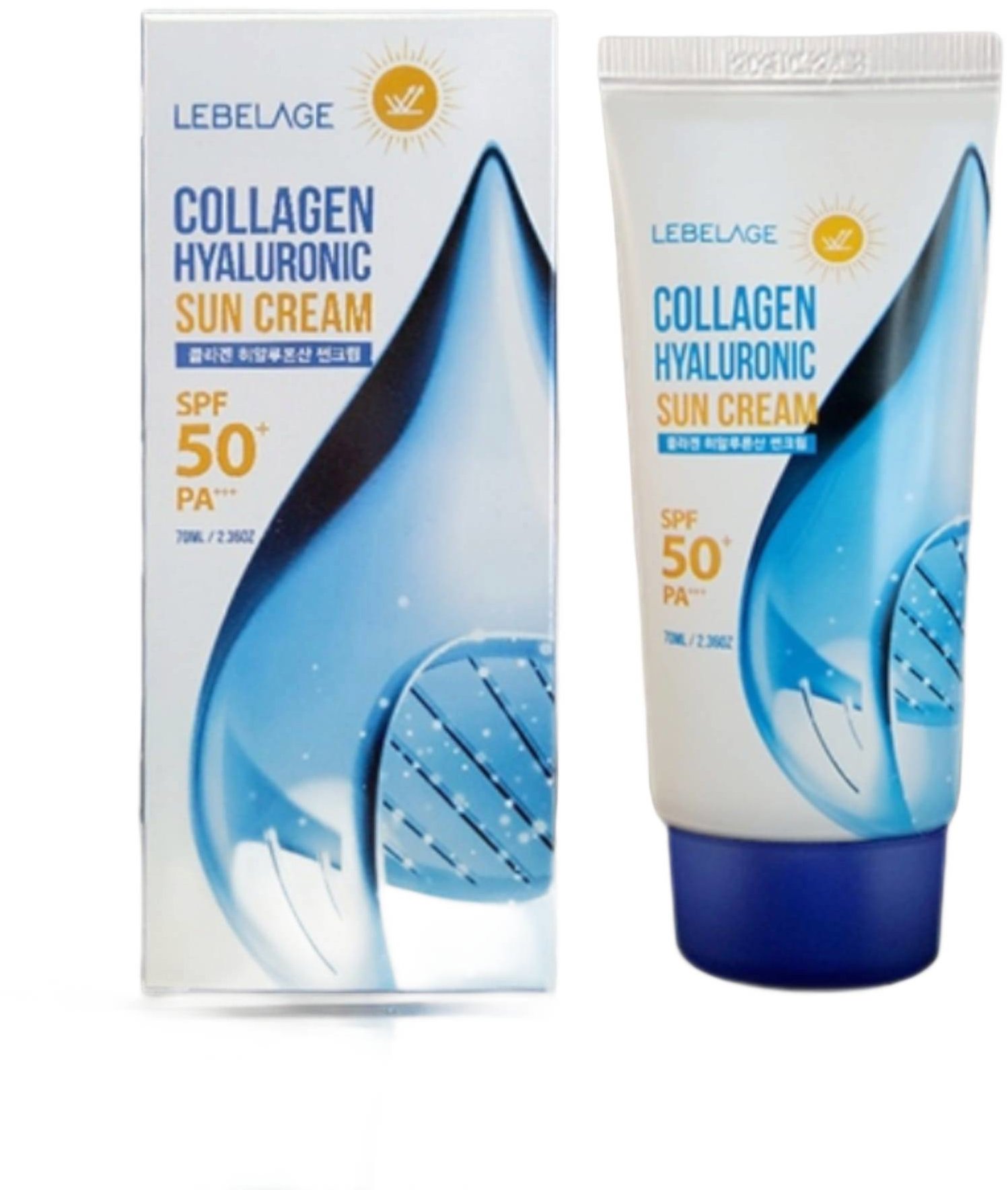 LEBELAGE Collagen Hyauronic Sun Cream SPF50+ 70 ml