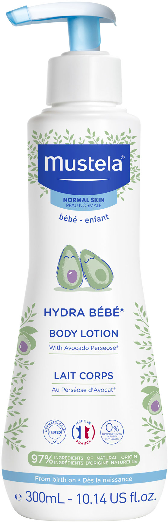 MUSTELA Hydratačné telové mlieko 300 ml