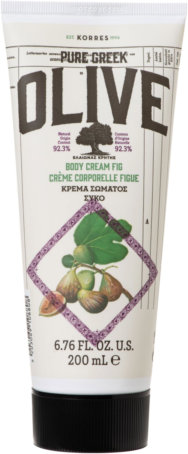 Korres Fig Pure Greek Olive Body Cream 200 ml