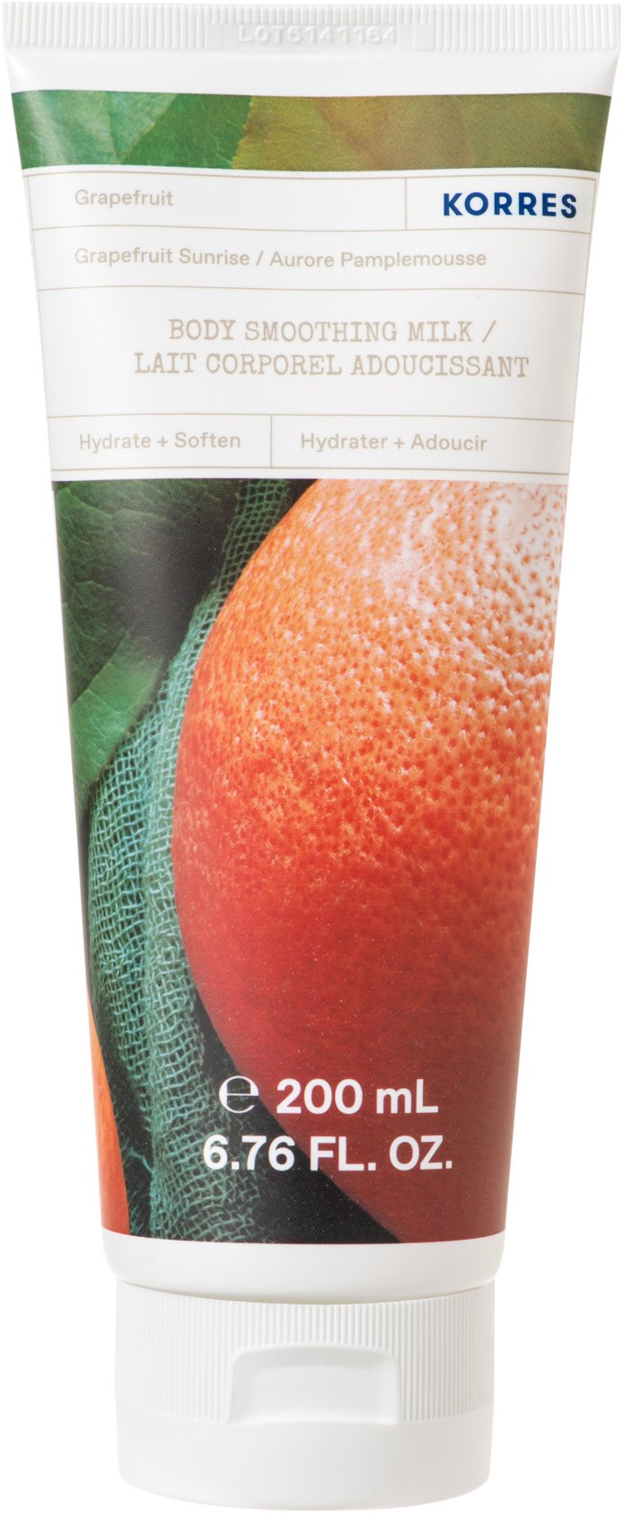 KORRES Grapefruit Body Smoothing Milk 200 ml