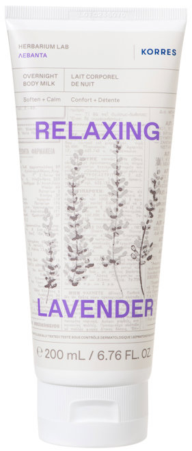 KORRES Overnight Body Milk Relaxing Lavender 200 ml