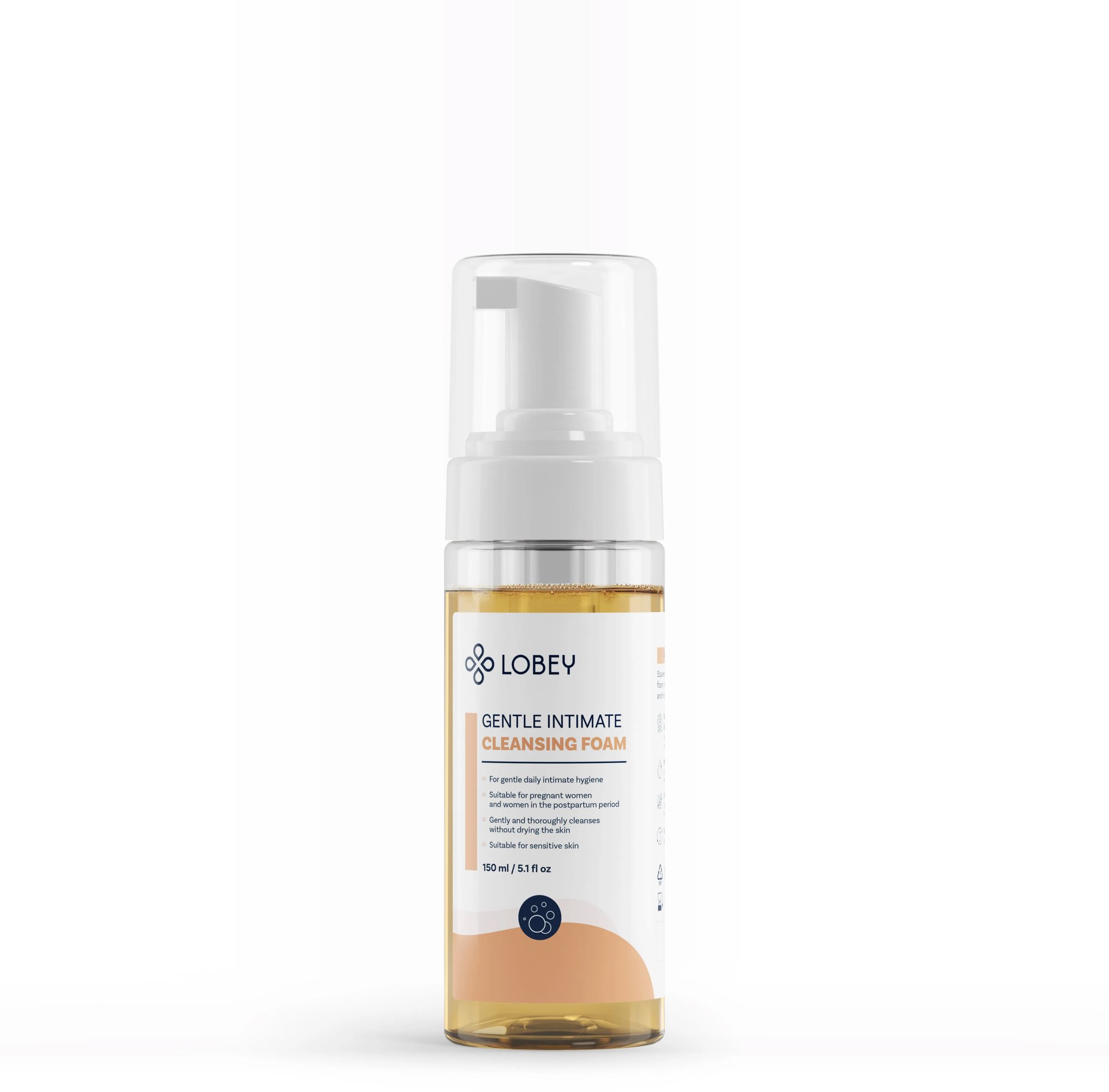 LOBEY Jemná intímna umývacia pena 150 ml