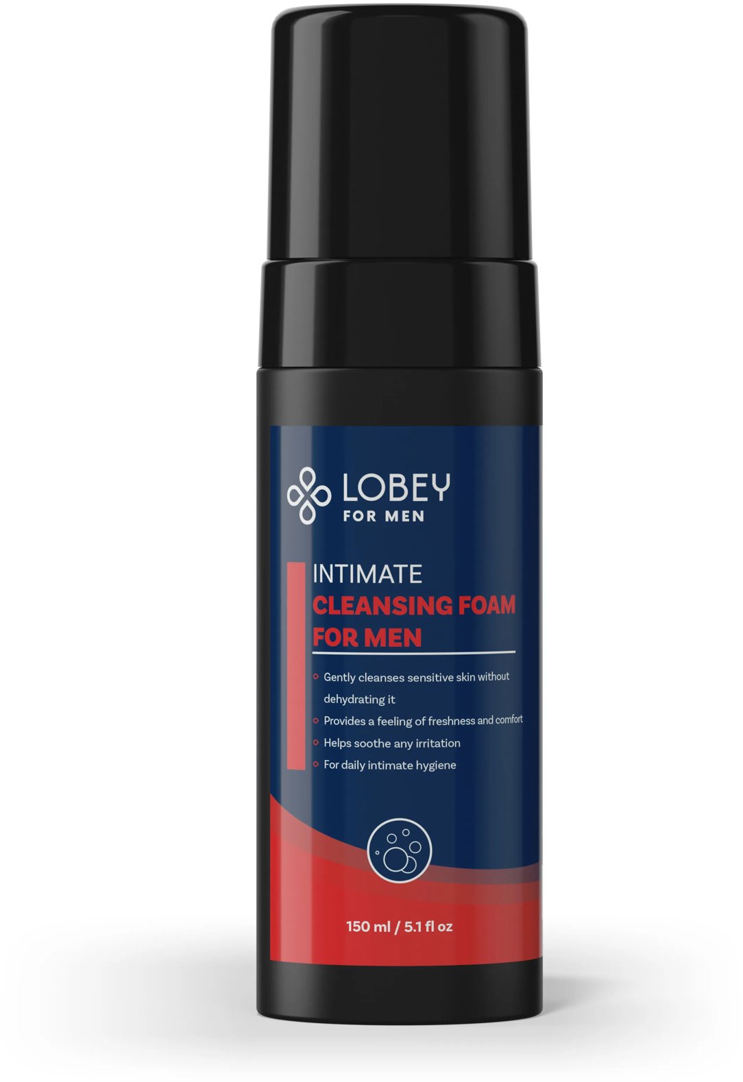 LOBEY Intímna pena pre mužov 150 ml