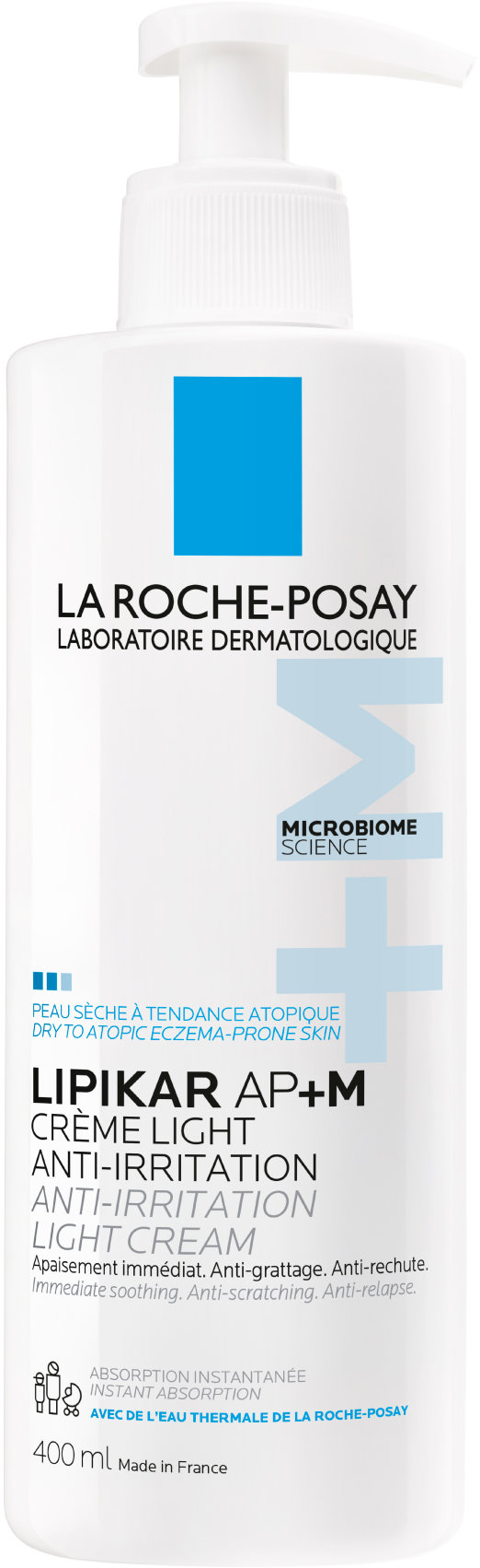 LA ROCHE-POSAY Lipikar AP + M balzam 400 ml ľahká textúra