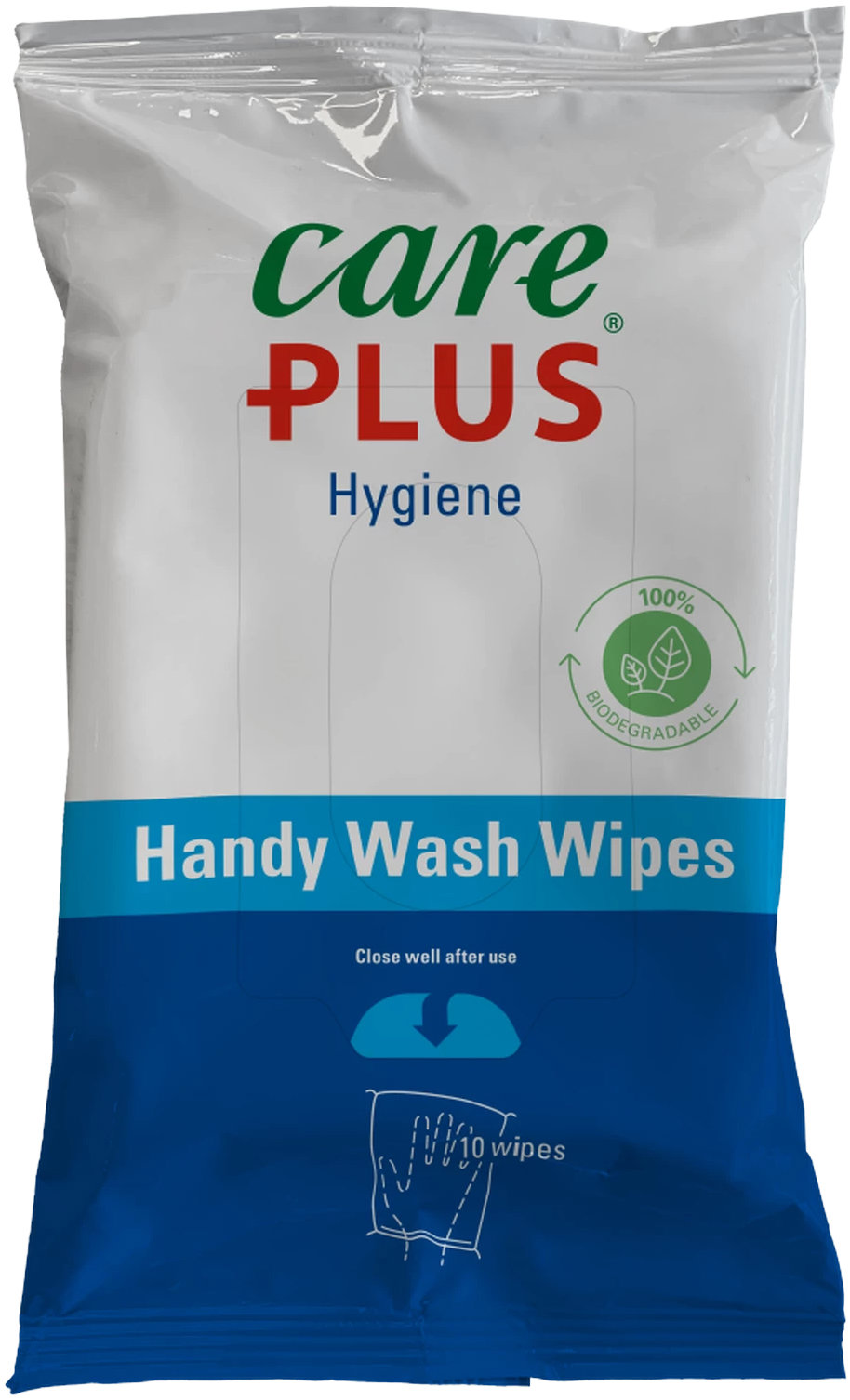 CARE PLUS Hygiene Handy Wash Wipes 10 ks