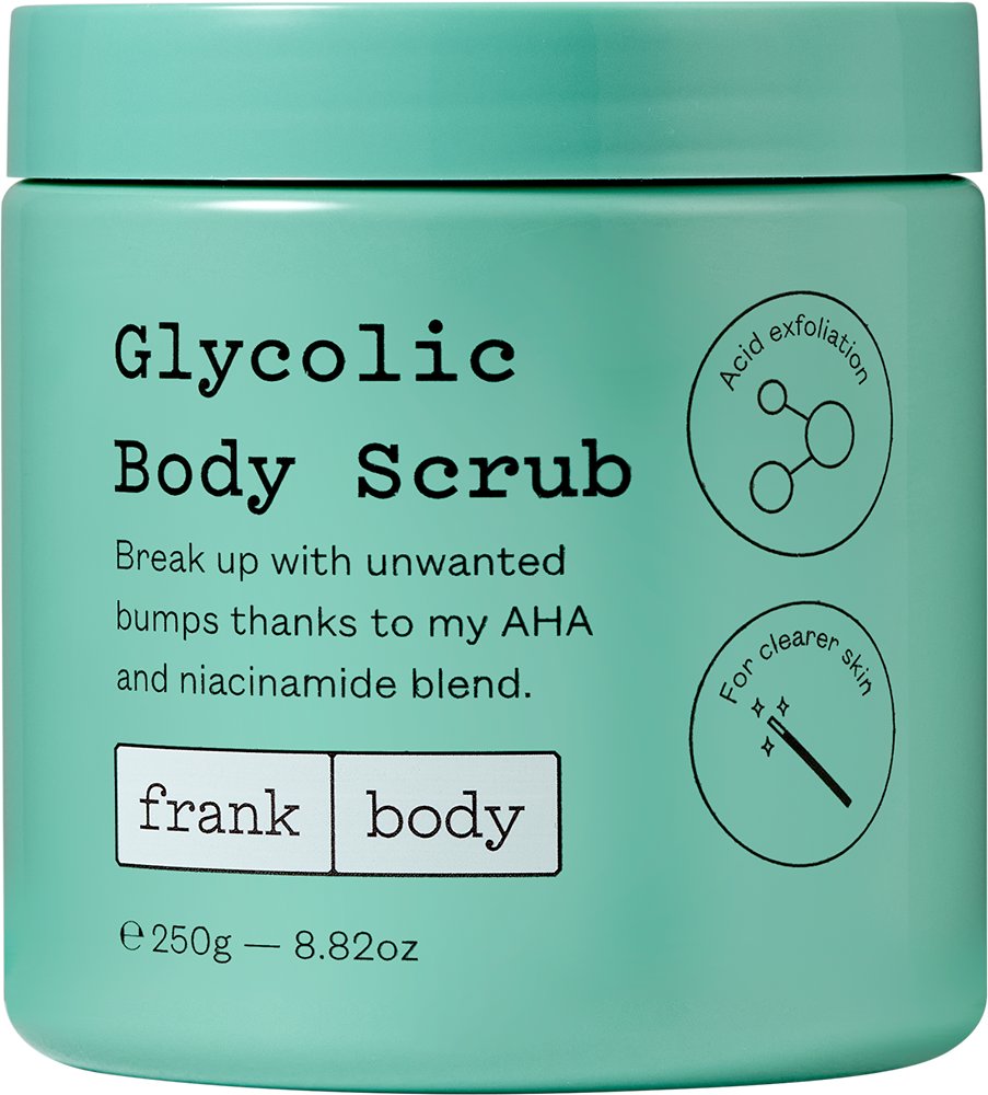FRANK BODY Glycolic Body Scrub 250 g