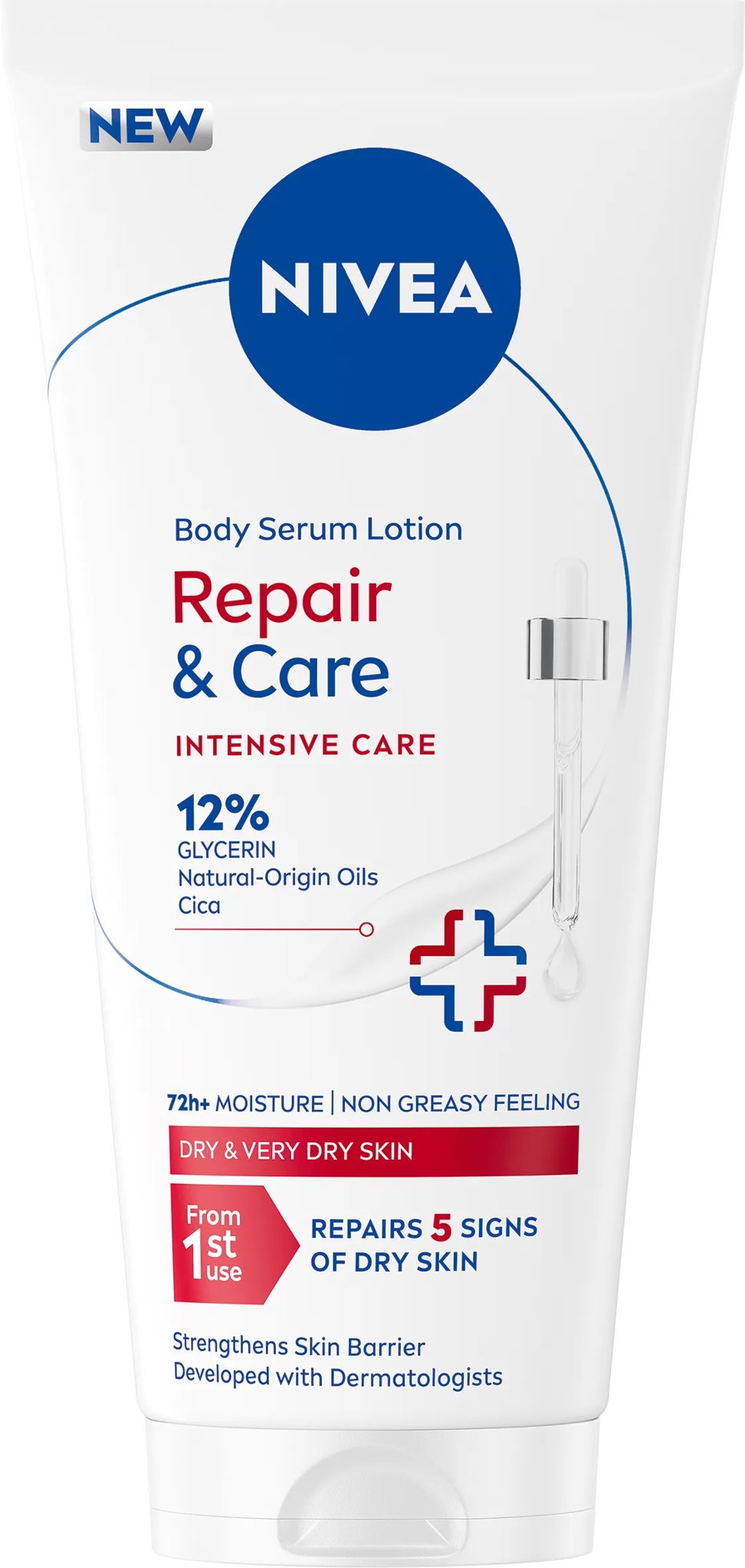 NIVEA Repair & Care Body Serum Lotion 200 ml