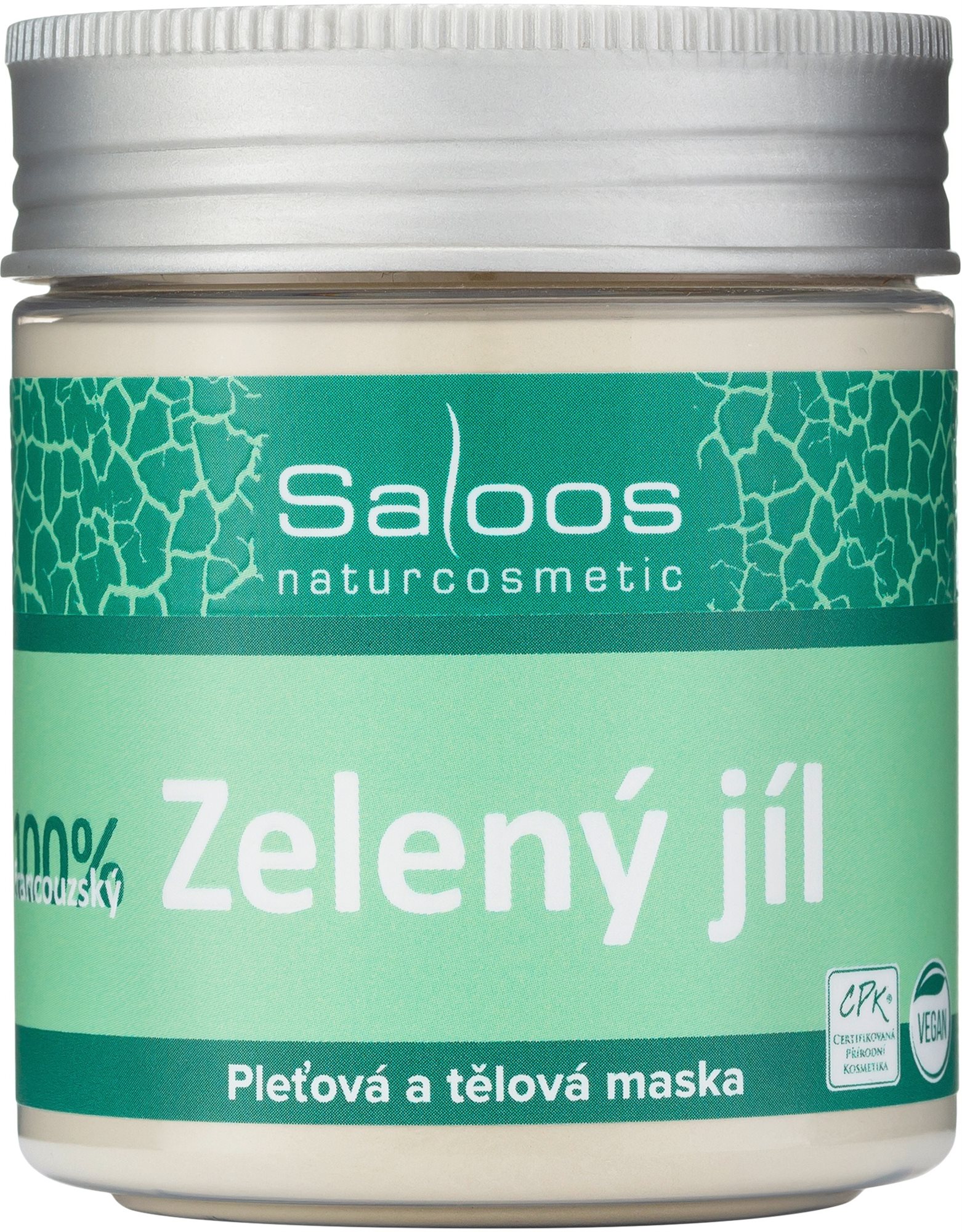 SALOOS Zelený íl 100 % francúzsky 140 g