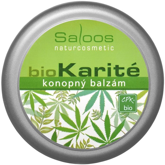 SALOOS Bio karité Konopný balzam 50 ml