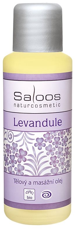 SALOOS Bio Telový a masážny olej Levanduľa 50 ml