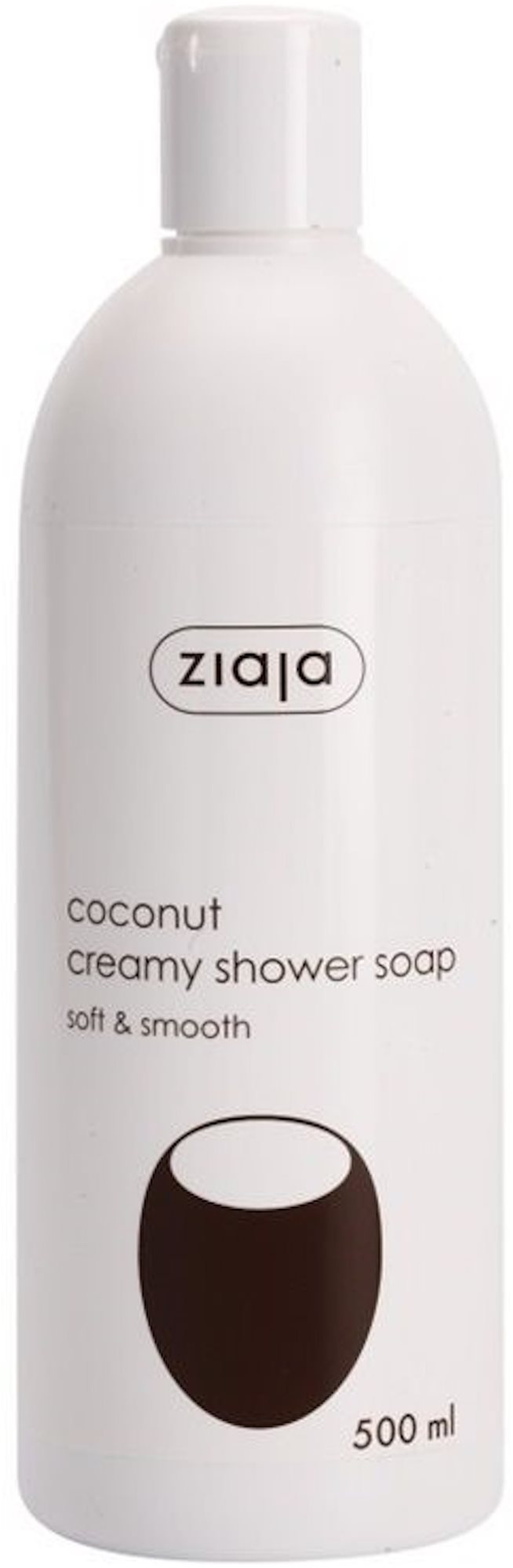 ZIAJA Kokosový orech Krémové sprchové mydlo 500 ml