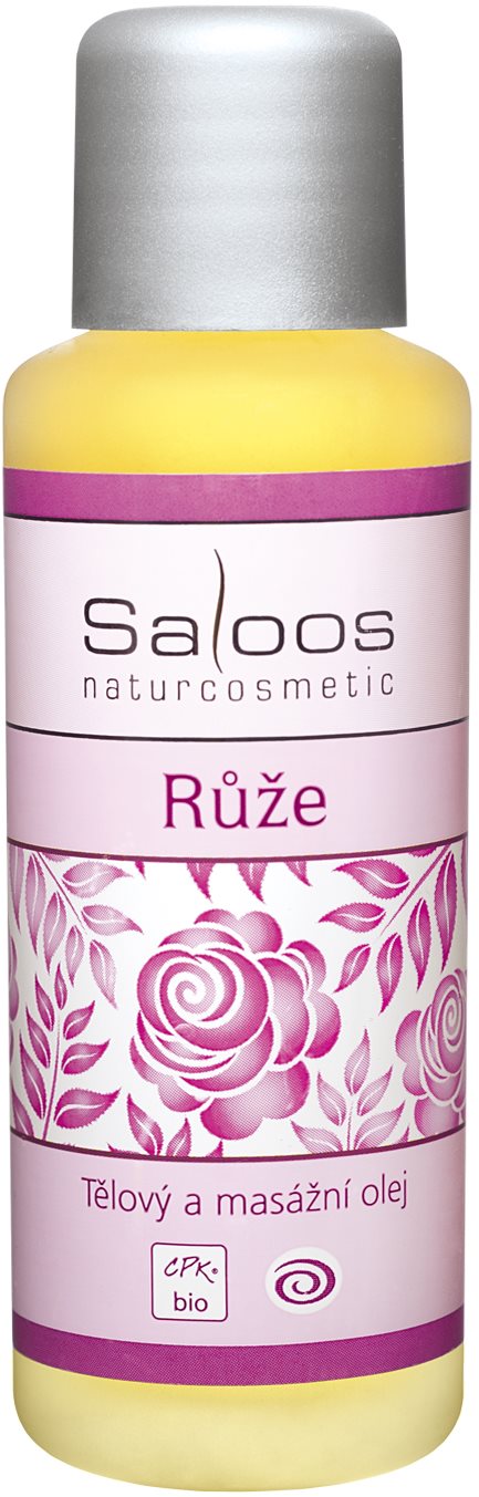 SALOOS Bio Telový a masážny olej Ruža 50 ml