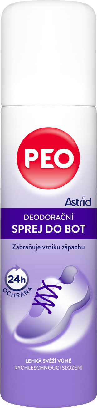 ASTRID PEO Dezodoračný sprej do topánok 150 ml