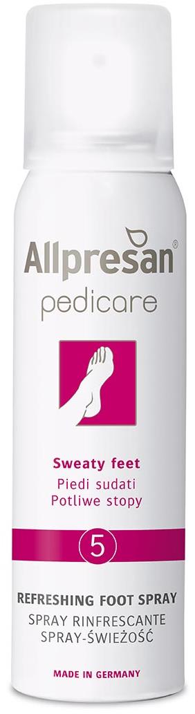 Allpresan PediCare Krémová pena na potiace sa nohy 125 ml