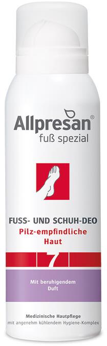 Allpresan PediCare Dezodorant na nohy aj do obuvi s upokojujúcou vôňou 125 ml