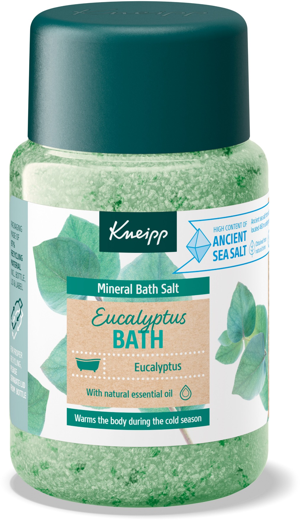 Kneipp Soľ do kúpeľa Eukalyptus 500 g