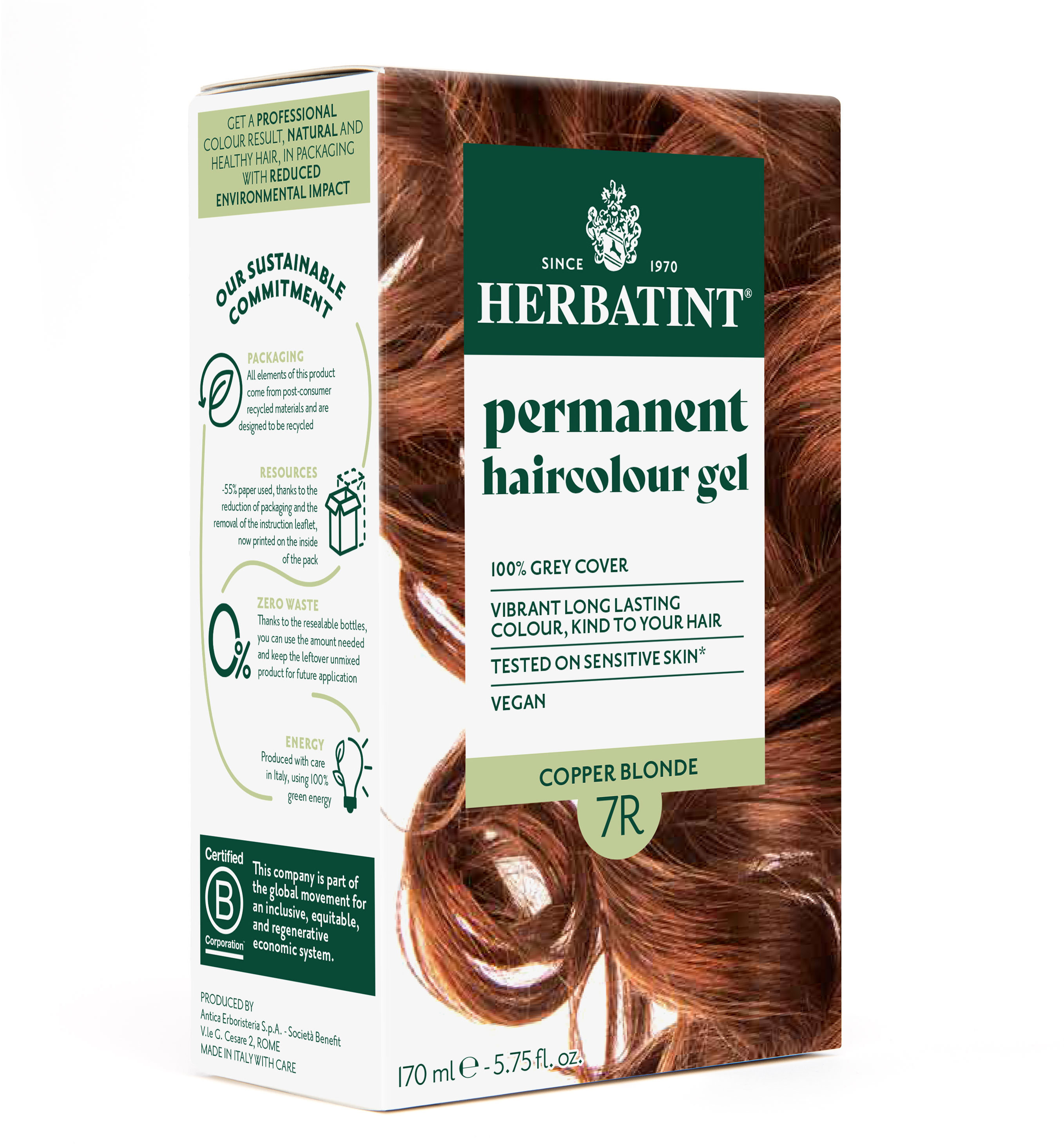 HERBATINT 7R medená blond 170 ml