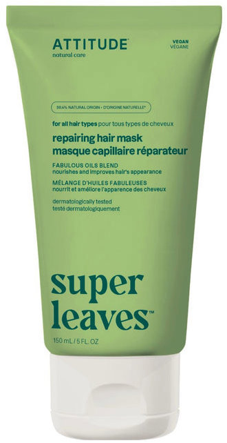ATTITUDE Super leaves – Vyživujúca maska na vlasy, 150 g