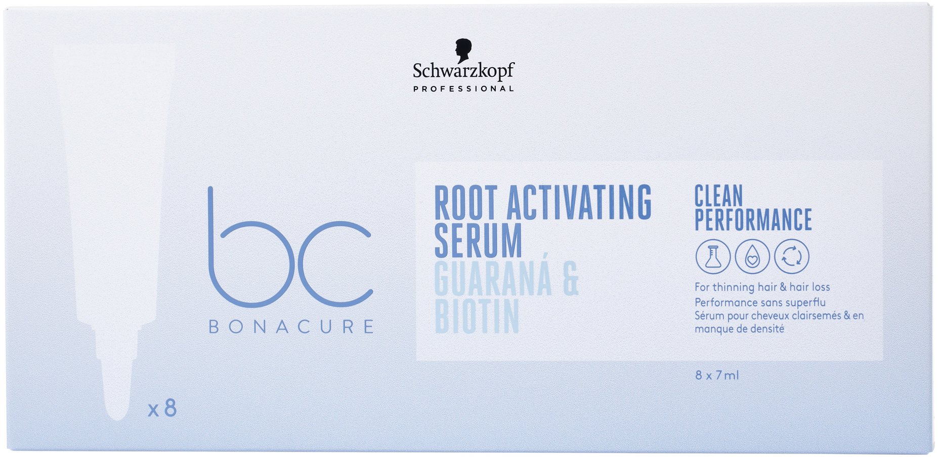 SCHWARZKOPF Professional BC Bonacure Root Activating Sérum na obmedzenie straty vlasov 8× 7 ml
