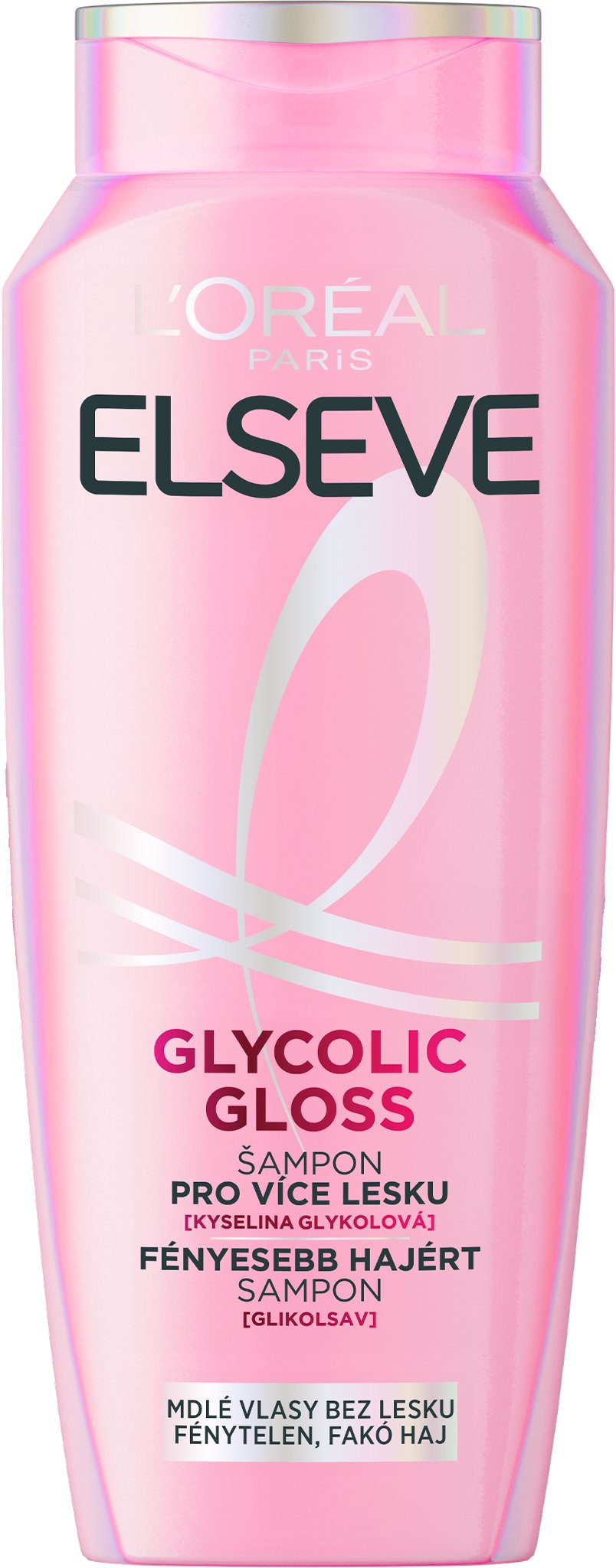 L'ORÉAL PARIS Elseve Glycolic Gloss šampón pre viac lesku, 250 ml