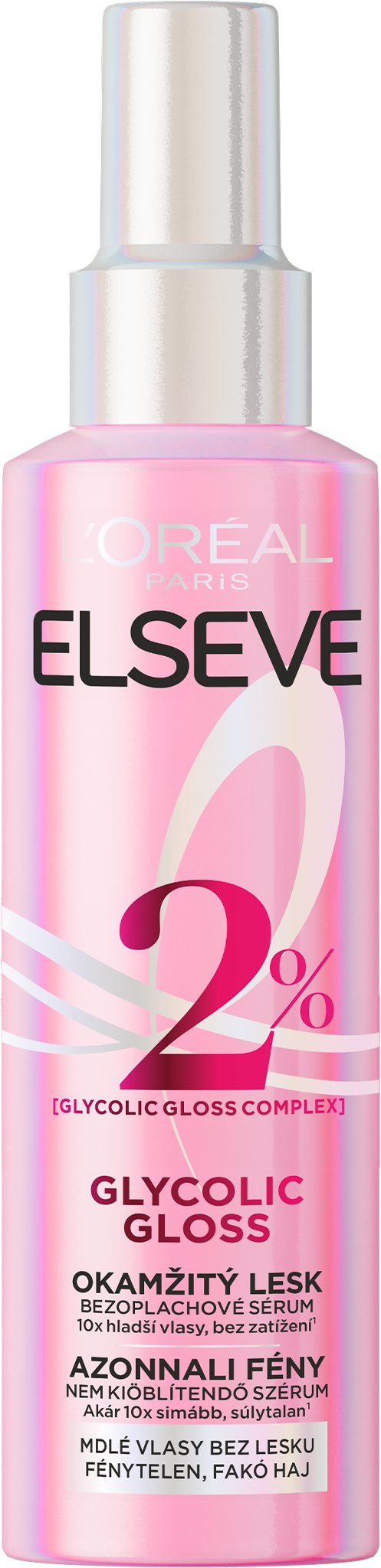 L'ORÉAL PARIS Elseve Glycolic Gloss sérum na okamžitý lesk, 150 ml