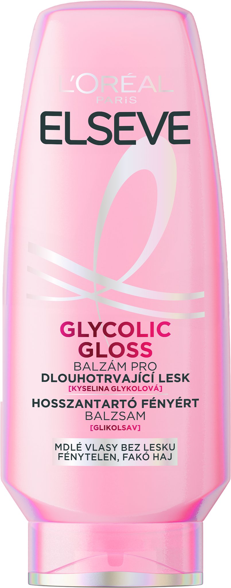 L'ORÉAL PARIS Elseve Glycolic Gloss balzam pre dlhotrvajúci lesk, 200 ml