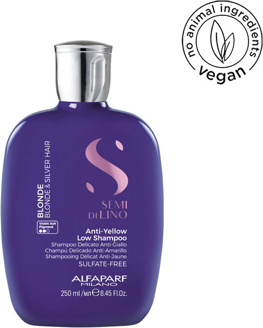 ALFAPARF MILANO Semi Di Lino Anti-Yellow Low Shampoo 250 ml