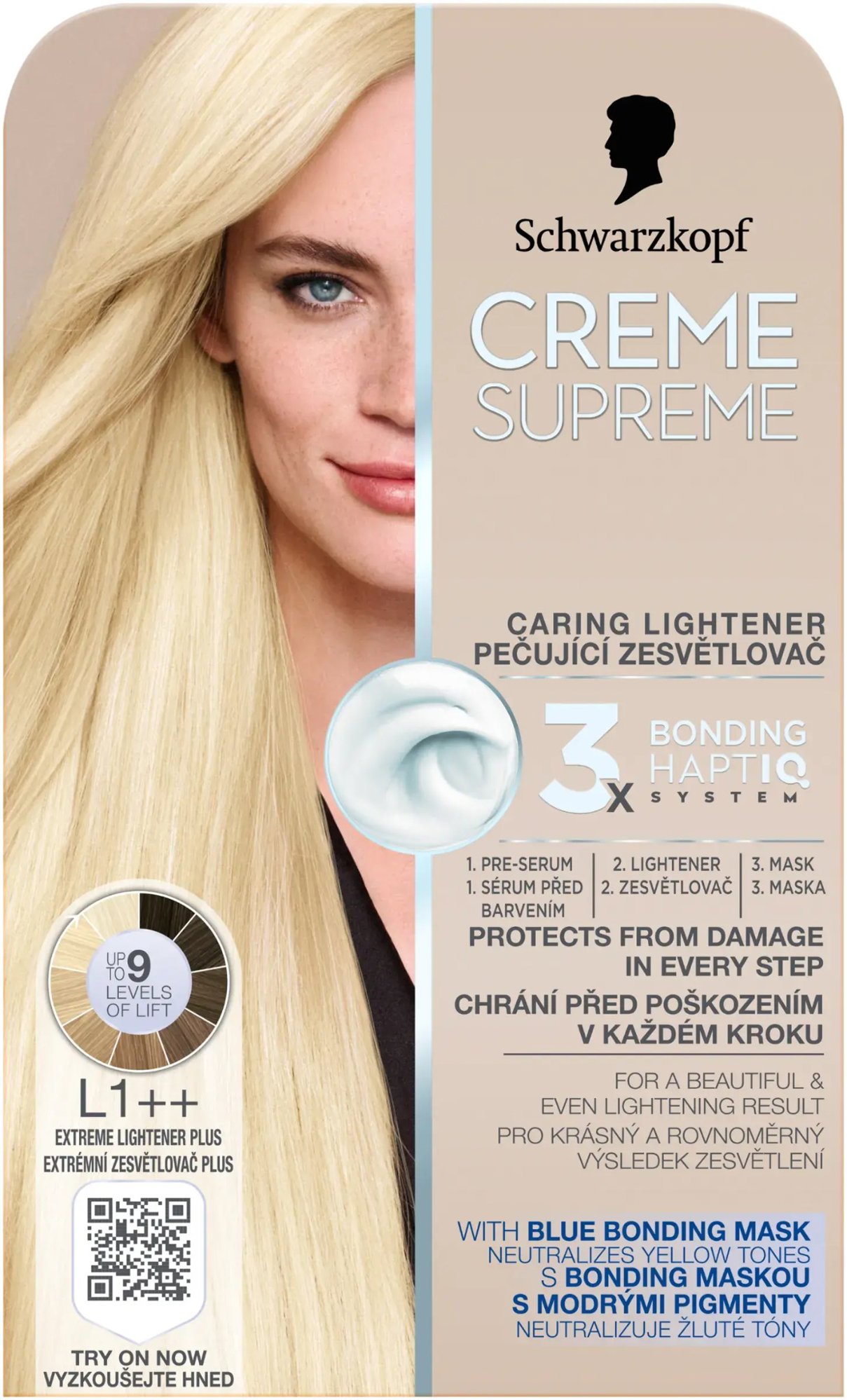 SCHWARZKOPF Creme Supreme L1++ Extrémny zosvetľovač plus 60 ml
