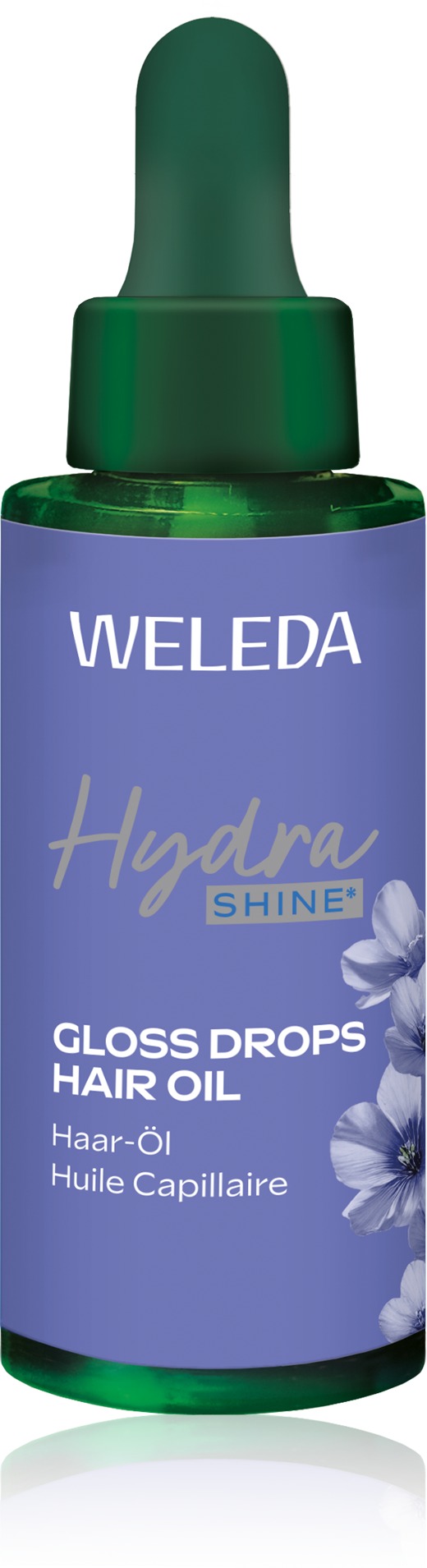 WELEDA Hydrashine Gloss Drops Hair Oil 30 ml