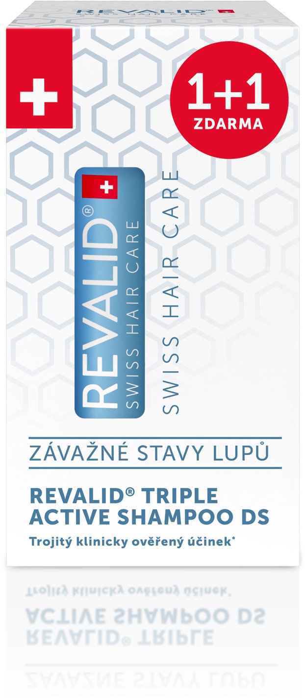 REVALID Triple Active Shampoo DS 300 ml 1 + 1 zadarmo