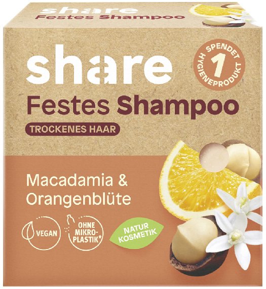SHARE Macadamia & Orange Blossom 60 g