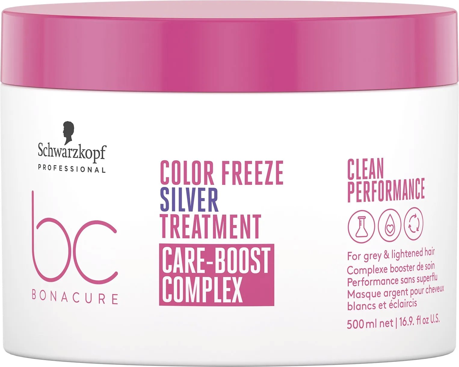 SCHWARZKOPF Professional BC Bonacure Color Freeze Silver Maska 500 ml