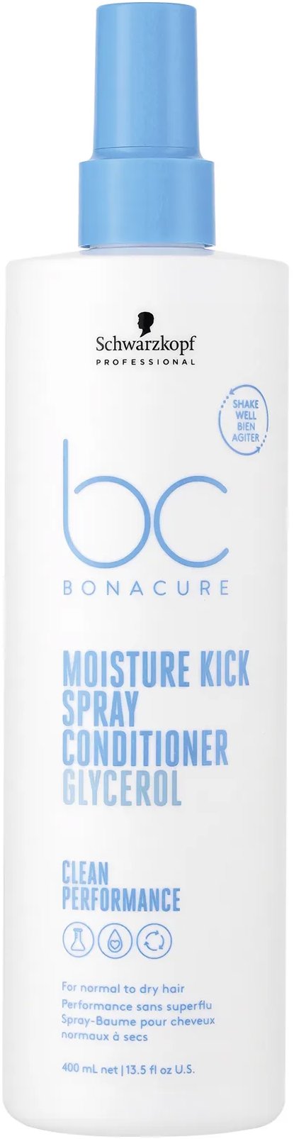 SCHWARZKOPF Professional BC Bonacure Moisture Kick Sprejový kondicionér 400 ml