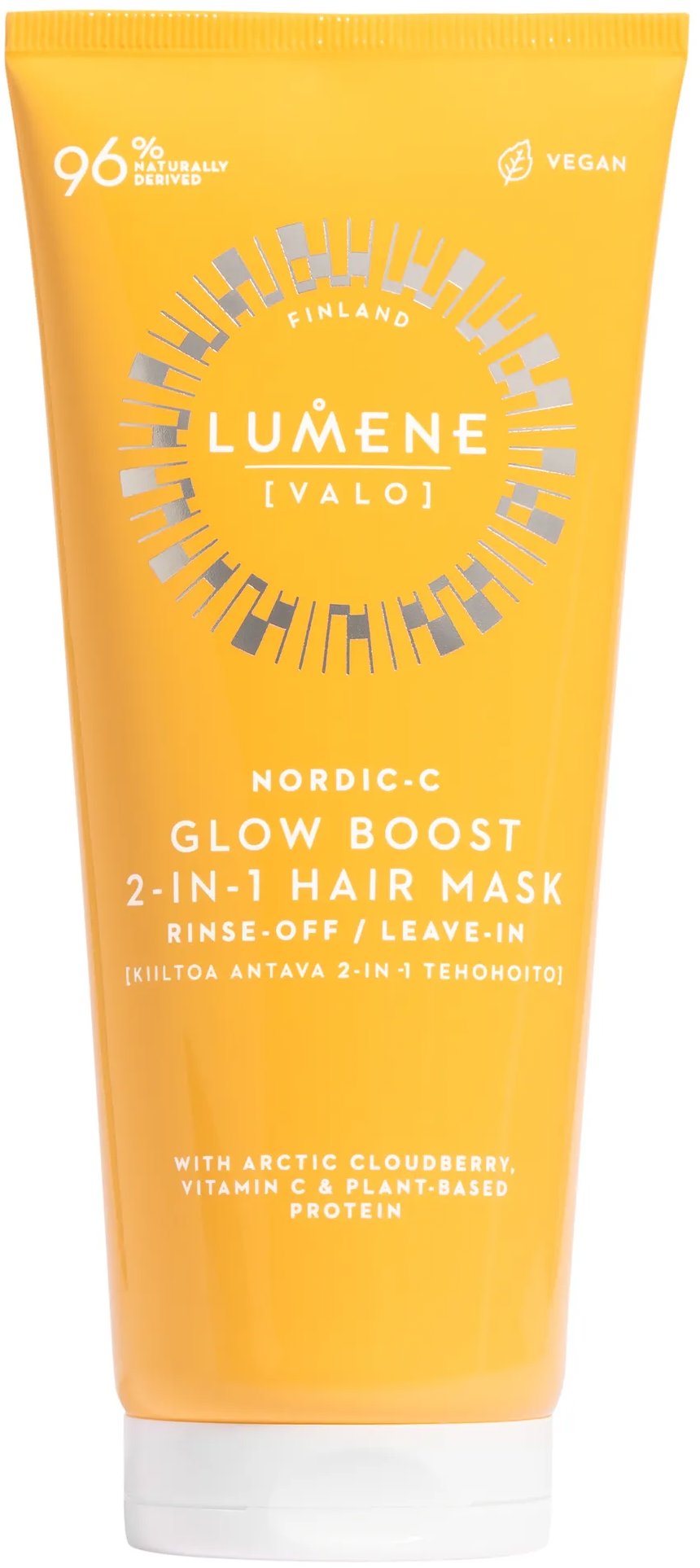 LUMENE Haircare Nordic-C Glow Boost 2-in-1 Hair Mask 200 ml