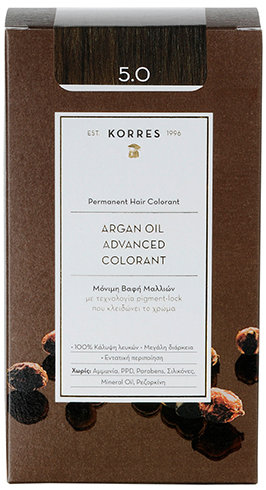 KORRES Argan Oil Advanced Colorant 5.0 Light Brown