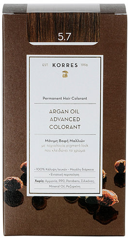 KORRES Argan Oil Advanced Colorant 5.7 Chocolate
