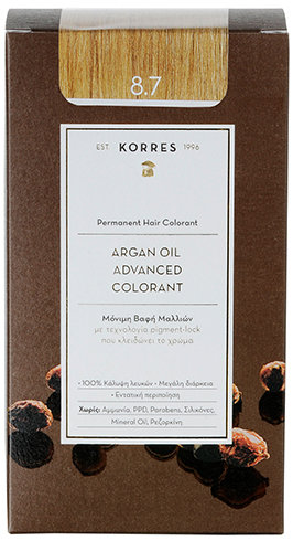 KORRES Argan Oil Advanced Colorant 8.7 Toffee