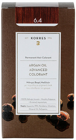 KORRES Argan Oil Advanced Colorant 6.4 Cooper Dark Blonde