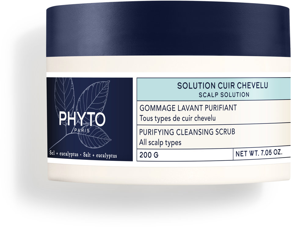 PHYTO Scalp Solution Čistiaci peeling na vlasovú pokožku 200 g